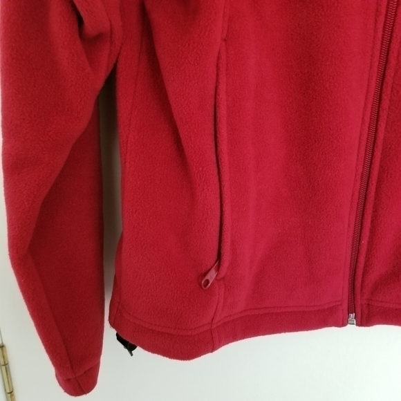 Columbia Women's Red Full Zip Jacket Size Medium - Picture 4 of 8